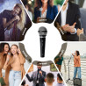 Ensemble de 4 Faux Microphones: Modèle réduit de Faux Microphone, Microphone de Simulation, Accessoire de scène Amusant et idéal