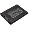 TECHTEK Batterie 4200mAh Compatible avec [Zebra] TC51, TC510, TC510K, TC510K-1PAZU2P-A6, TC51HC, TC52, TC52ax, TC52x, TC56, TC57