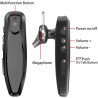 Jetfon bt-k2 casque sans fil bleutooth avec adaptateur talkie-walkie type k, ptt double mode et autonomie de 26 h, compatible av