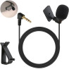 Microphone de voiture 3,5 mm, micro externe pour bleutooth stéréo dvd radio, micro de rechange avec autocollant de fixation, pin