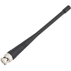 SG Store Antenne RF UHF Fouet Droite BNC Mâle EXC450BN 450-470 MHz pour émetteur-récepteur Mobile Portable 15 Cm