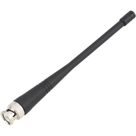 SG Store Antenne RF UHF Fouet Droite BNC Mâle EXC450BN 450-470 MHz pour émetteur-récepteur Mobile Portable 15 Cm