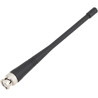 SG Store Antenne RF UHF Fouet Droite BNC Mâle EXC450BN 450-470 MHz pour émetteur-récepteur Mobile Portable 15 Cm