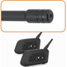 SG Store Antenne RF UHF Fouet Droite BNC Mâle EXC450BN 450-470 MHz pour émetteur-récepteur Mobile Portable 15 Cm