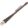 SG Store Antenne RF UHF Fouet Droite BNC Mâle EXC450BN 450-470 MHz pour émetteur-récepteur Mobile Portable 15 Cm