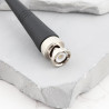 SG Store Antenne RF UHF Fouet Droite BNC Mâle EXC450BN 450-470 MHz pour émetteur-récepteur Mobile Portable 15 Cm