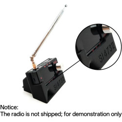 Support pour radio ATS pour MINI SI4732 - Guide sonore intégré, pour boîtier radio Mini SI4732 - Support de radio compatible ave