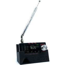 Support pour radio ATS pour MINI SI4732 - Guide sonore intégré, pour boîtier radio Mini SI4732 - Support de radio compatible ave