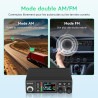 Retevis MB63B Radio Portable CB avec NRC, TFT écran Couleur CB Radio, 12/24V, AM/FM, CTCSS/DCS, Gain RF/MIC, EMG CH9/19, 40-Cana