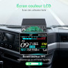 Retevis MB63B Radio Portable CB avec NRC, TFT écran Couleur CB Radio, 12/24V, AM/FM, CTCSS/DCS, Gain RF/MIC, EMG CH9/19, 40-Cana