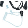 vhbw 10x Oreillette Compatible avec Hyt/Hytera TD510, TD520, PD560, TC620, PD500 Radio Talkie-walkie avec Microphone PTT, câble 