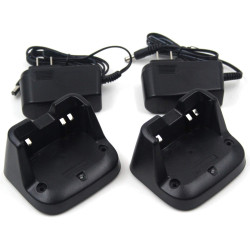 Lot de 2 chargeurs rapides BC-193 pour radio bidirectionnelle ICOM IC-F3001 F3002 F3003 F3101 F3102 F3103 F4001 F4002 F4003 F410