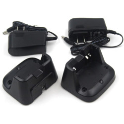 Lot de 2 chargeurs rapides BC-193 pour radio bidirectionnelle ICOM IC-F3001 F3002 F3003 F3101 F3102 F3103 F4001 F4002 F4003 F410