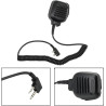 Microphone haut-parleur monté sur l'épaule pour Kenwood KMC-45D, construction ABS pour radios bidirectionnelles TK-270 TK-370 TK