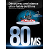 SYNCO Xtalk XPRO1 Casque Intercom Full Duplex Système, 2.4G Casque Communication sans Fil Intercom Système pour Equipe d'Annulat