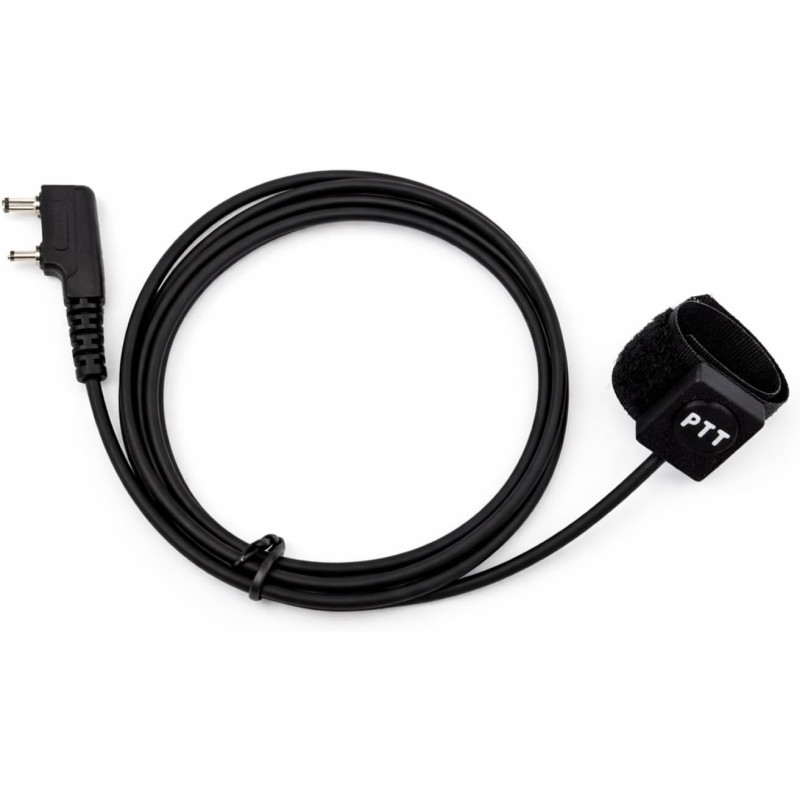 Bouton Radio à Distance PTT Push-to-Talk pour Parapente - Compatible avec Baofeng UV-5R, UV-82, BF-888S Retevis RT Quansheng UV-
