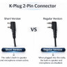 Bouton Radio à Distance PTT Push-to-Talk pour Parapente - Compatible avec Baofeng UV-5R, UV-82, BF-888S Retevis RT Quansheng UV-