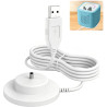 9V Chargeur USB pour Toniebox, 1.8M Câble d'alimentation pour Tonies Box Lecteur Audio, Station de Charge USB pour Toniebox Haut