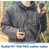 radtel Microphone Haut-Parleur étanche et Robuste pour radios RT-950 et RT-950 Pro, Microphone Talkie-walkie à réduction de Brui