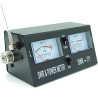 SWR-171 TOS-mètre et Wattmètre Analogique 1.5-150 MHz – Mesure SWR et Puissance 10W/100W, Connecteurs SO-239 (PL), Idéal CB et R