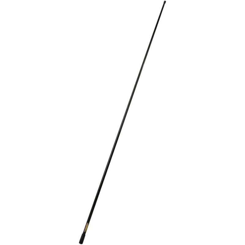 Glomex – antenne vhf marina 6 db 1,4 m noir edition, modèle sgv140bk (ibiza) – haute performance, design noir, pour yachts et ba