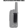Retevis RT68 Lot de 6 clips de ceinture pour talkie-walkie compatible uniquement avec radio bidirectionnelle RT68