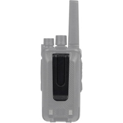 Retevis RT68 Lot de 6 clips de ceinture pour talkie-walkie compatible uniquement avec radio bidirectionnelle RT68