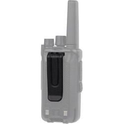 Retevis RT68 Lot de 6 clips de ceinture pour talkie-walkie compatible uniquement avec radio bidirectionnelle RT68