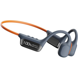 Luvant bone conduction headphones – open ear bleutooth wireless headphones, ipx8 waterproof, lightweight sports headphones with 