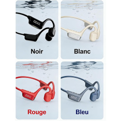 Luvant bone conduction headphones – open ear bleutooth wireless headphones, ipx8 waterproof, lightweight sports headphones with 