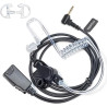 1 Broche 2,5 mm Casque avec Mic PTT, Compatible avec Motorola TLKR T60 T61 T62 T81 T80 T82 Extreme Hunter HYT TC-320 pour Le Per