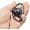 1 Broche 2,5 mm Casque avec Mic PTT, Compatible avec Motorola TLKR T60 T61 T62 T81 T80 T82 Extreme Hunter HYT TC-320 pour Le Per