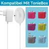 9V 1.5A Chargeur pour Toniebox, Audio Tonie Box Station de Recharge 1.8M Câble de Chargeur, DC 5.5mm x 2.5mm