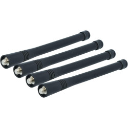 vhbw 4X Antenne Compatible avec Motorola DP1400, EX600, EX500, EX560, EP450, EP350, GP1280, GP2000, GP320, GP300 Radio Portable 