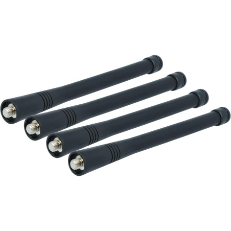 vhbw 4X Antenne Compatible avec Motorola DP1400, EX600, EX500, EX560, EP450, EP350, GP1280, GP2000, GP320, GP300 Radio Portable 