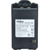 vhbw 2X Batterie Remplacement pour Icom BP-265LI, BP-265 pour Radio Talkie-walkie (2500mAh, 7,4V, Li-ION) - avec Clip de Ceintur