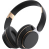 Generico Casque sans fil, casque télescopique pliable – casque supra-aural haute puissance – pour téléphone portable, jeu, salle