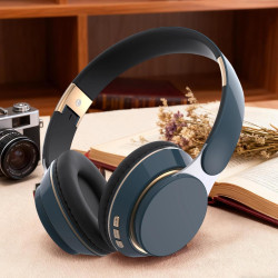 Generico Casque Supra-aural - Casque pliable et respirant, casque portable pour le travail | Pour la famille et les amis et coll