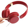Generico Casque Sans Fil - Pliable et Respirant | Casque Supraural Sans Fil | Pour Téléphone Portable Jeu Gym Bureaux Maison Ami