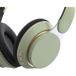 Casque Sans Fil - Casque Avec Son Stéréo Et Confort Respirant,Casque Supraural Sans Fil | Pour La Famille Et Les Amis Et Les Col