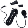 Microphone externe pour récepteur radio stéréo de voiture Pioneer - Prise jack 2,5 mm - Pour microphone omnidirectionnel - Avec 