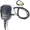 1 Pin 3.5mm Jack Headset 180° Joint Reception Only Walkie Talkie Earpiece Compatible avec Motorola Sepura Rexon Wouxun Kenwood B
