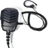 1 Pin 3.5mm Jack Headset 180° Joint Reception Only Walkie Talkie Earpiece Compatible avec Motorola Sepura Rexon Wouxun Kenwood B