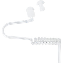 1 Pin 3.5mm Jack Headset 180° Joint Reception Only Walkie Talkie Earpiece Compatible avec Motorola Sepura Rexon Wouxun Kenwood B