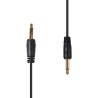1 Pin 3.5mm Jack Headset 180° Joint Reception Only Walkie Talkie Earpiece Compatible avec Motorola Sepura Rexon Wouxun Kenwood B
