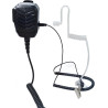 1 Pin 3.5mm Jack Headset 180° Joint Reception Only Walkie Talkie Earpiece Compatible avec Motorola Sepura Rexon Wouxun Kenwood B