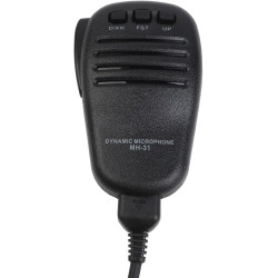 ZYWUOY MH-31 Microphone à ondes courtes, microphone à 8 broches avec bouton PTT et clip pour YAESU FT-450D FT-818 FT-857D FT-891