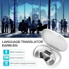 2026 Nouveau Meacode AI Translation Earbuds, Écouteur Traducteur Meacode avec 144 Langues, Indice d’Étanchéité IPX5, Réduction d