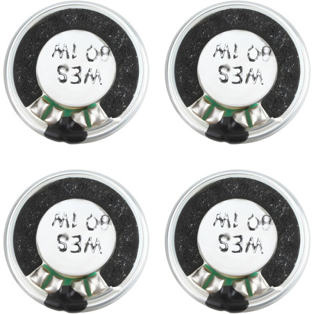 4 Haut-parleurs Ronds de 23 Mm 1 W 8 Ohms pour Appareils MP3/MP4 Radios de Sécurité Et Talkies-walkies (DIY).