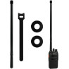 Antenne Radio Bi-Bande Pliable VHF UHF 144/430 MHz - Antenne Tactique SMA Femelle de 47cm pour Radioamateur Portatif,Compatibili